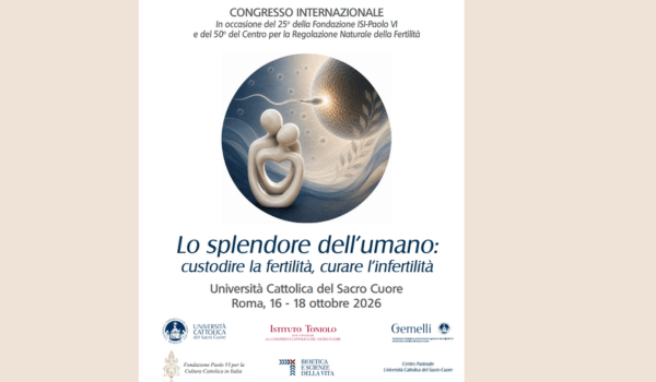 Congrès international ISI à Rome, 16-18 octobre 2026 : prendre soin de la fertilité
